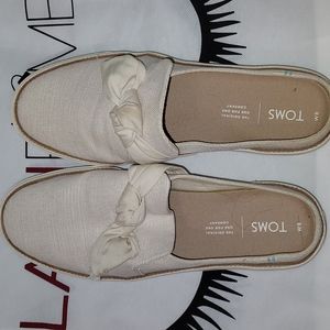 Back to school Tom's 8 mule tennis casual shoes